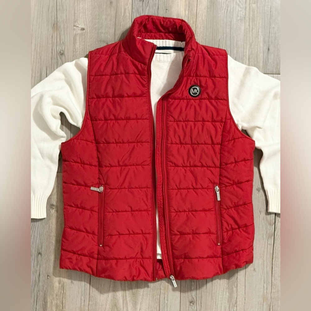 MICHAEL KORS VEST, puffer vest, MK vest